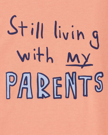 T-shirt imprimé With my parents, 