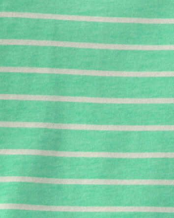 B&eacute;b&eacute; - T-shirt &agrave; rayures - Vert, 