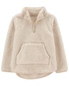 Sherpa Fleece Pullover, image 1 of 2 slides