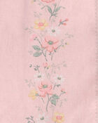 Toddler Girl Ruffle Dress Made with Organic Cotton in Spring Garden Print, image 4 of 5 slides