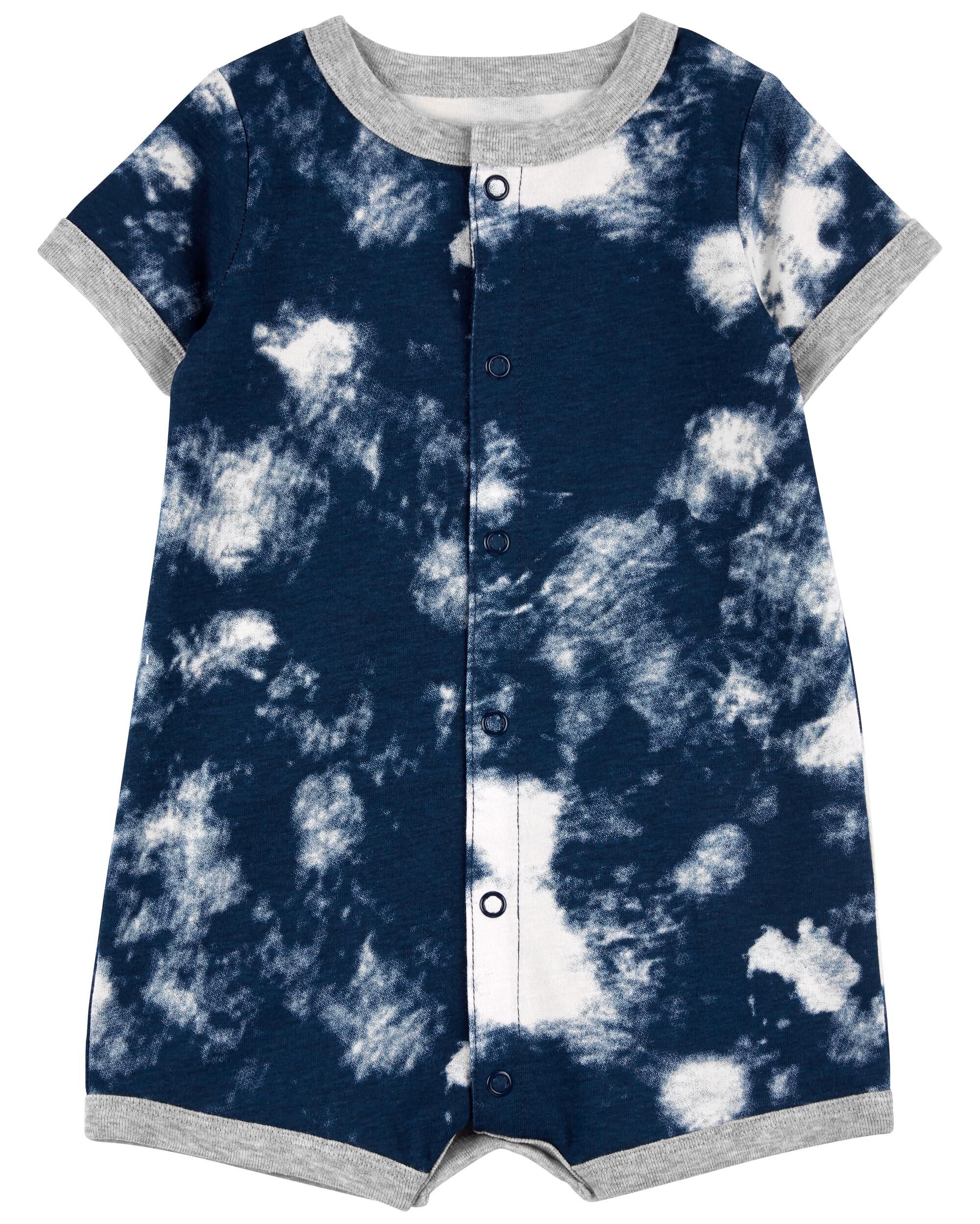 Tie dye romper baby top