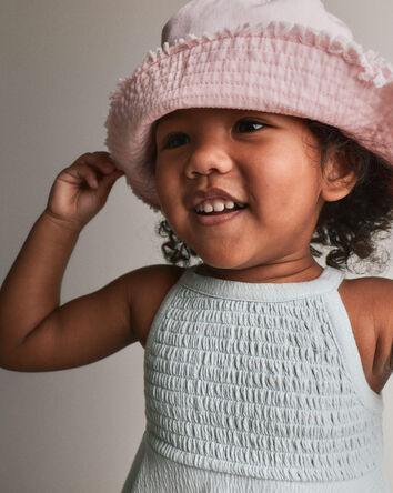 Toddler Girl Bucket Hat - Rose, 