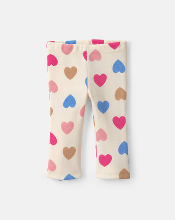 B&eacute;b&eacute; fille - Ensemble 3 pi&egrave;ces &agrave; superposer en molleton &laquo;I Love Daddy&raquo; et c&oelig;urs, 