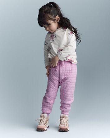 Toddler No-Seam Jogger Pant - Lilac, 
