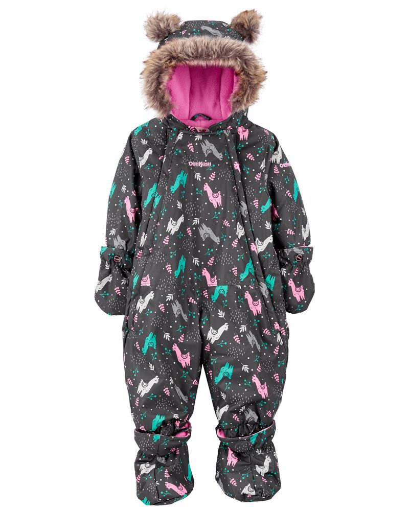 Baby 1-Piece Snowsuit, image 1 of 6 slides