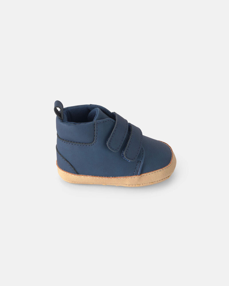 B&eacute;b&eacute; gar&ccedil;on - Espadrilles &agrave; tige haute - Bleu marine, image 4 sur 8 diapositives