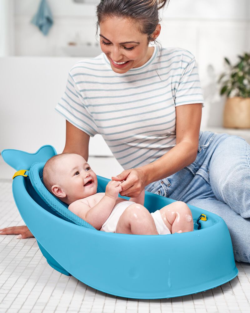 Whale Bath Stage Baby Bath Tub Baby Bath Toys Skip Hop Moby Smart