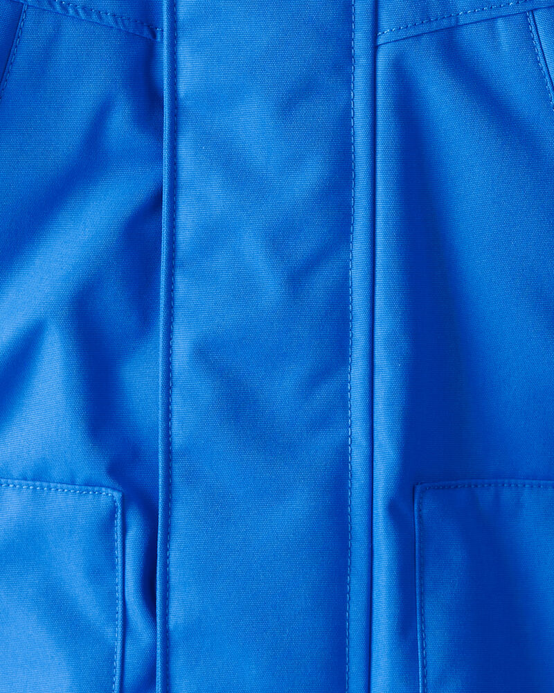 Toddler Boy Toddler Boy Parka Hooded Winter Jacket - Blue, image 3 of 3 slides