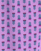 Filles - Legging extensible en molleton &agrave; motif floral &ndash; Mauve, image 4 sur 4 diapositives