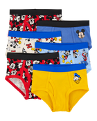 Toddler 6-Pack Mickey Mouse Cotton Briefs Underwear, image 1 of 2 slides