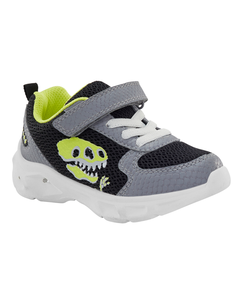 Toddler Dinosaur Light-Up Shoes, image 1 of 7 slides