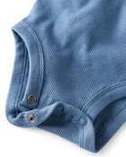 Baby 3-Pack Organic Cotton Rib Bodysuits, image 2 of 7 slides