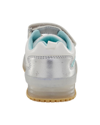 Tout-petit Espadrilles métalliques à lumières - Argent/Turquoise, image 4 sur 8 diapositives