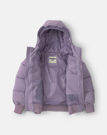 Girls  Bubble Urban Jacket- Purple, 