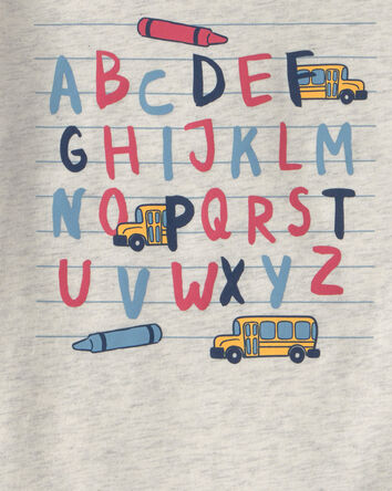 Toddler Boy Long-Sleeve Graphic Tee - Gray, 