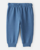 Baby Boy DayDream Fleece Joggers - Blue, image 2 of 4 slides