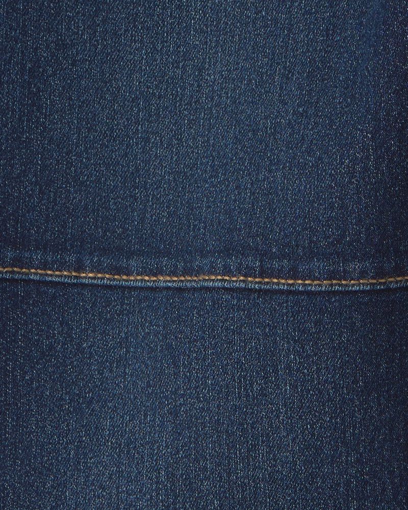 Boys Denim Relaxed Joggers - Dark Wash, image 3 of 4 slides