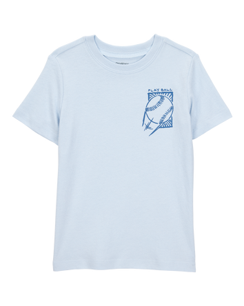 Toddler Baseball-Print Graphic Tee, 