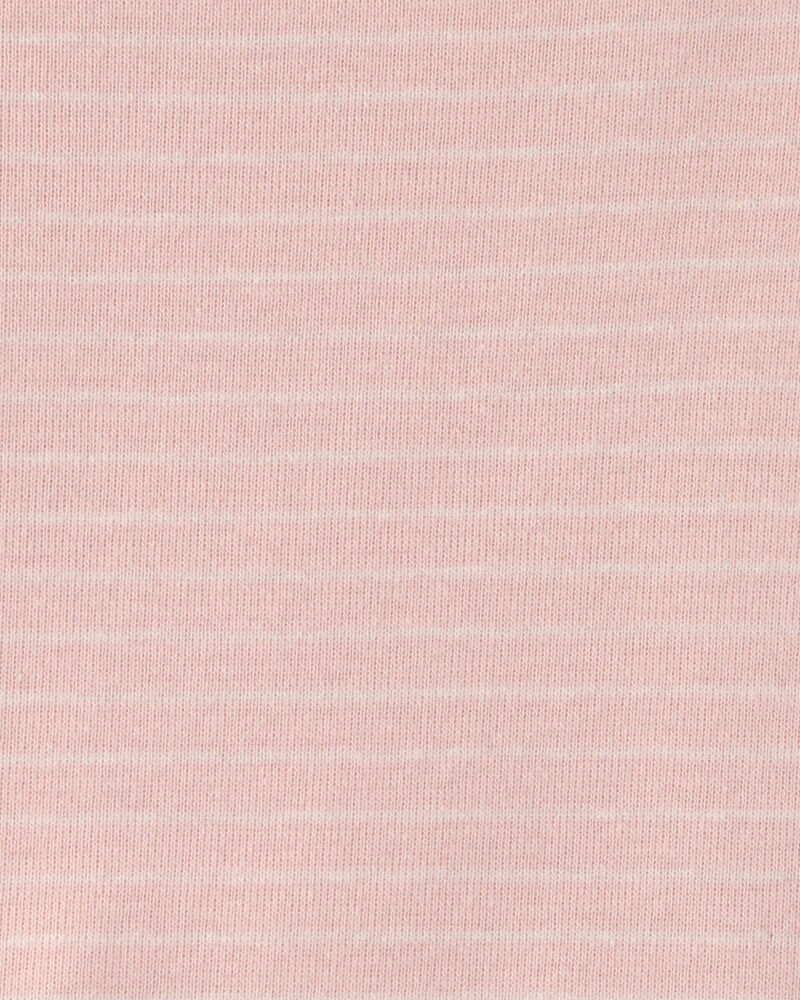 Baby Girl 6-Pack Bunny Long-Sleeve Bodysuits - Pink/Ivory, image 4 of 8 slides