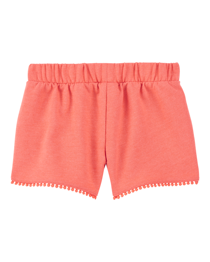 Toddler Pom Pom Dolphin Shorts, image 2 of 3 slides