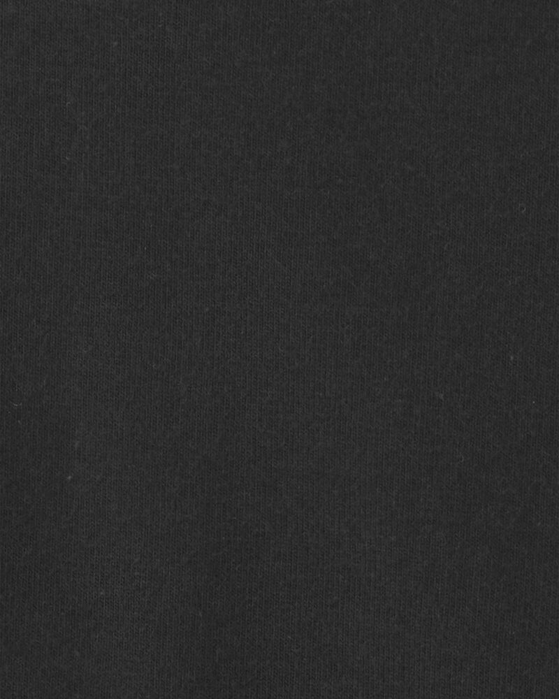 Toddler Girl Solid Bike Shorts - Black, image 3 of 4 slides