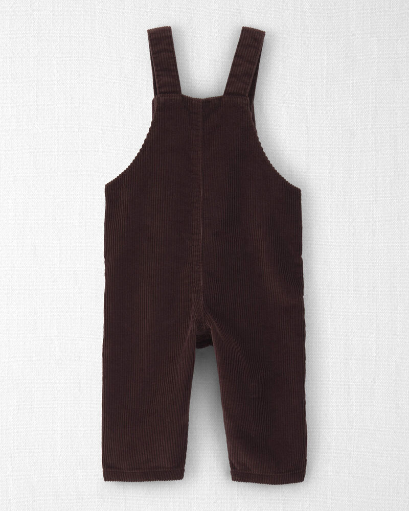 Baby Organic Cotton Corduroy Overalls, image 2 of 5 slides