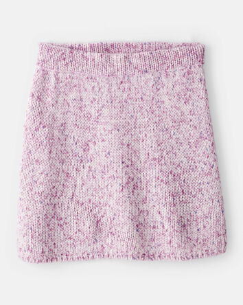 Girls Sweater Skirt - Pink, 