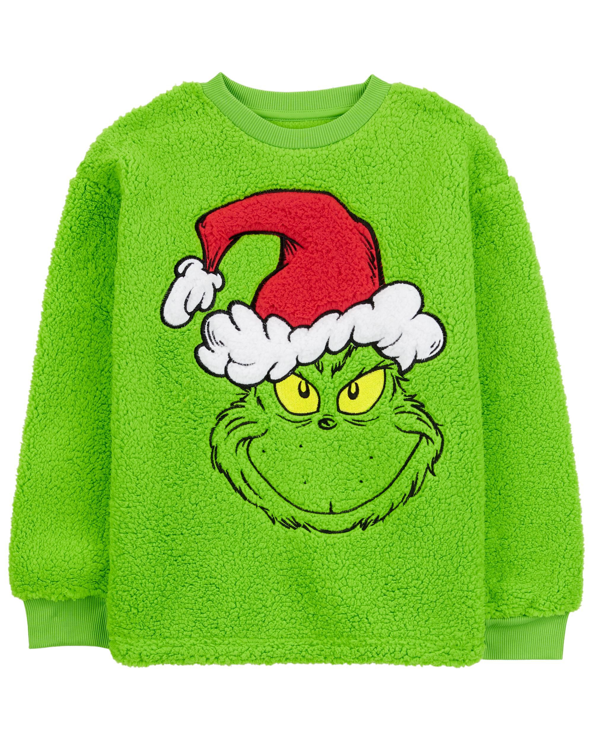 Girls grinch sweater deals