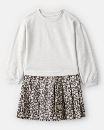 Jeune Robe-chandail fleurie, 
