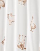 Baby Girl 2-Pack PurelySoft Pull-On Pants - Grey/Ivory, image 2 of 5 slides