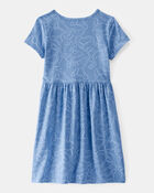 Girls Floral Print Dress, image 2 of 4 slides