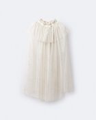 Toddler Girl Confetti Dress Up Cape - Cream/Gold, image 5 of 6 slides