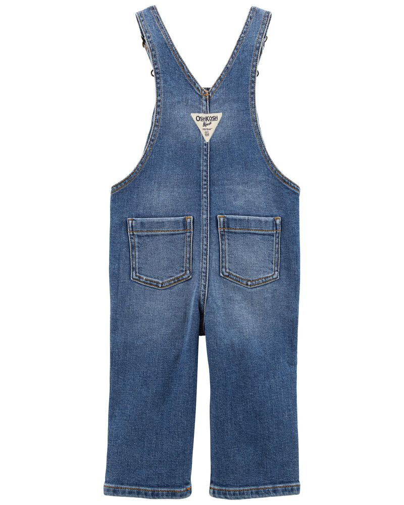 Toddler Classic Denim Overalls, image 2 of 3 slides