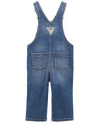 Toddler Classic Denim Overalls, image 2 of 3 slides