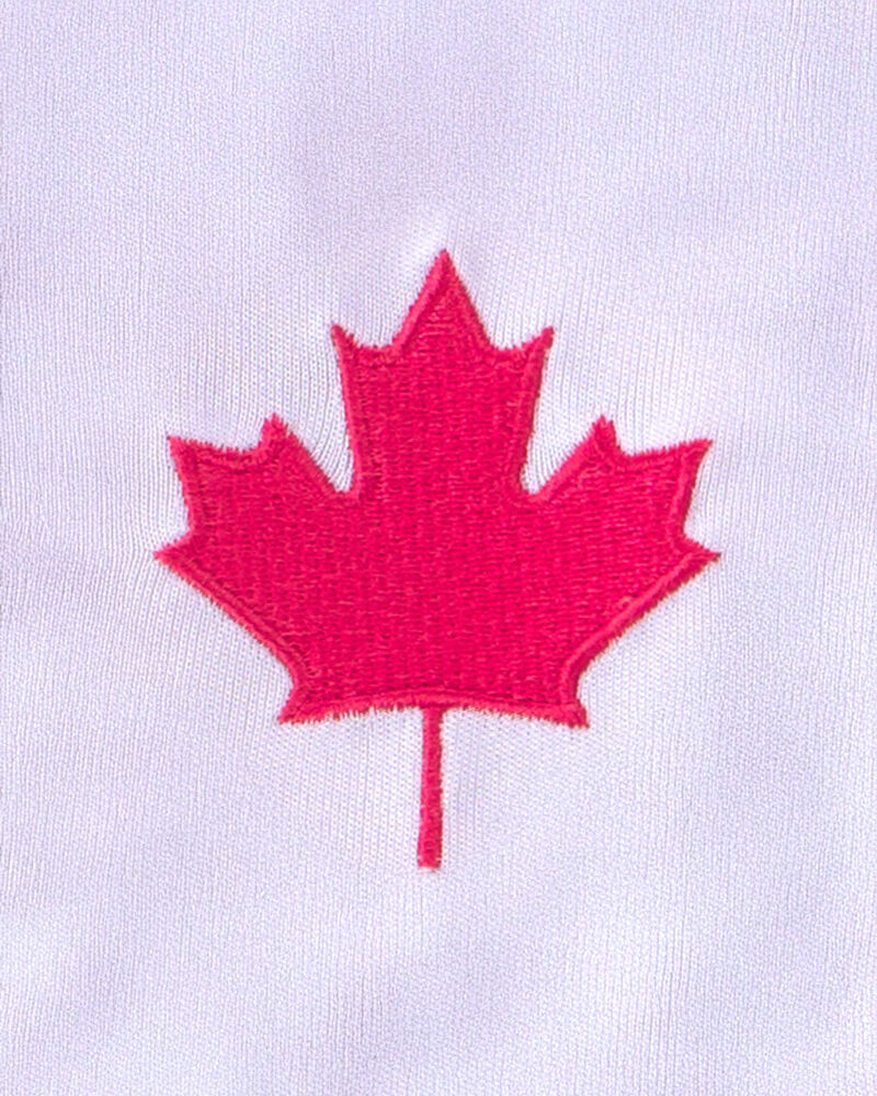 Toddler 2-Piece Umbro Canada Soccer Jersey & Short Set - Red/White/Black, image 6 of 13 slides