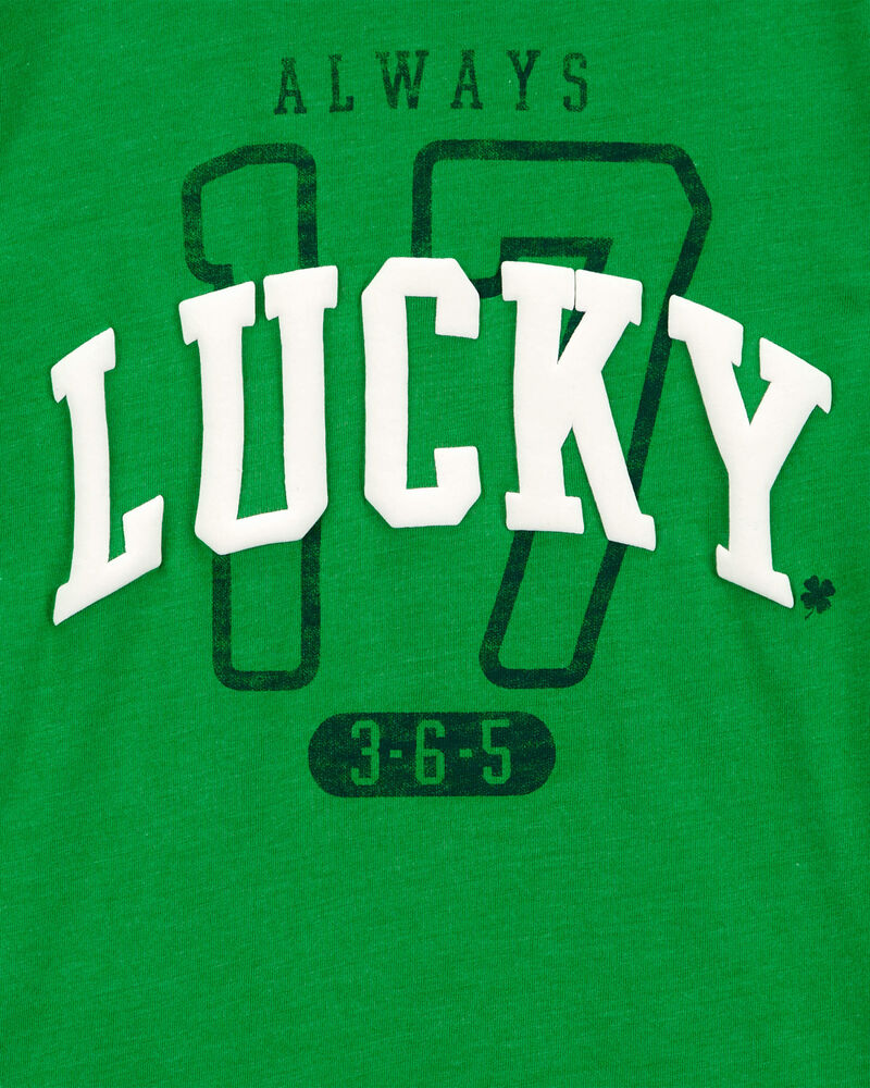 Kid St. Patrick's Day "Lucky" Tee, image 3 of 4 slides