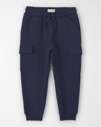 Tout-petit gar&ccedil;on - Pantalon cargo en jersey bouclette de coton biologique, 