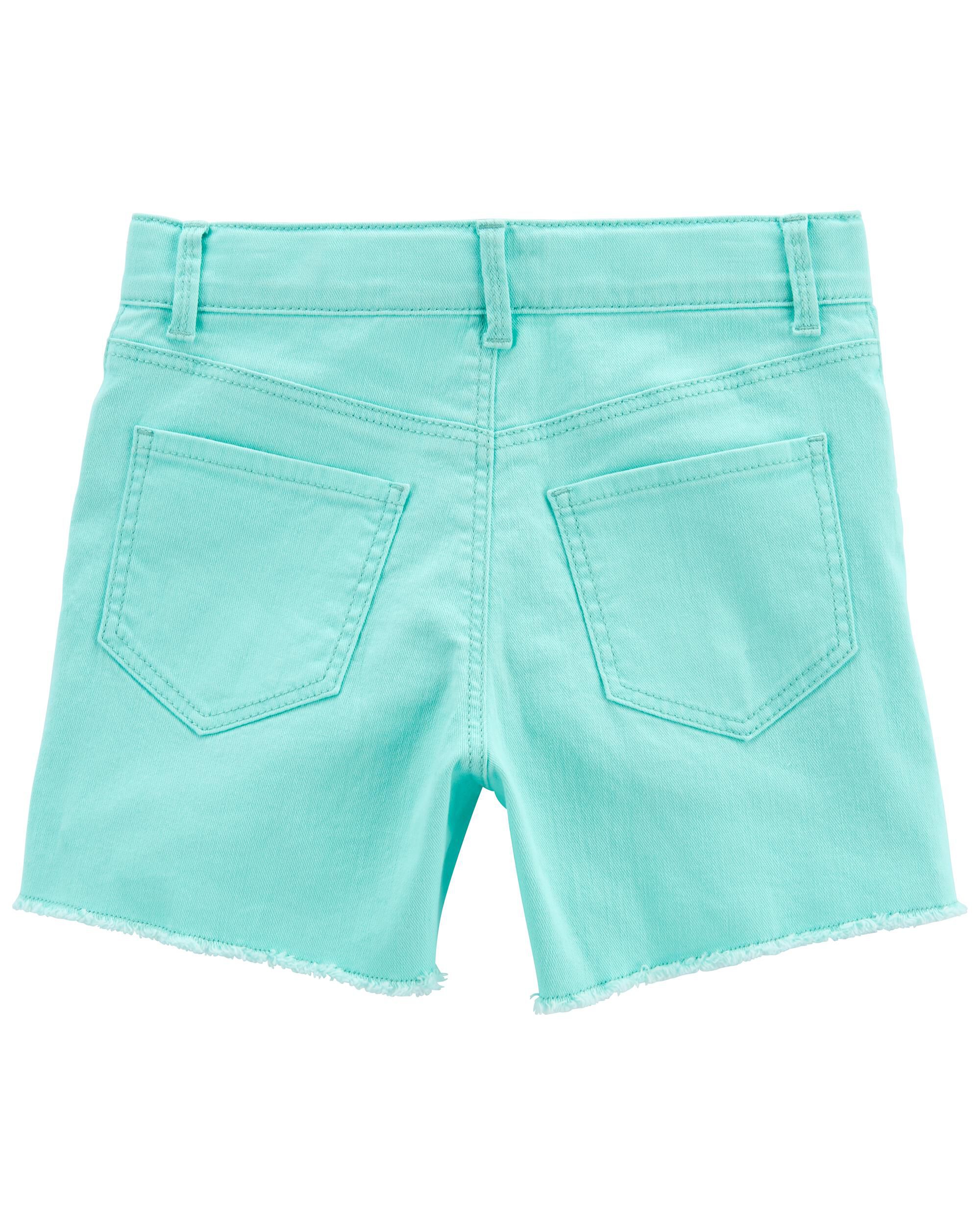 Neon blue shorts shop