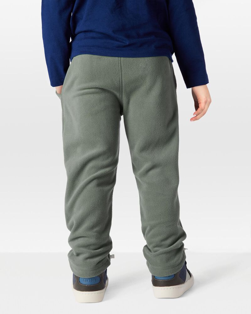 Toddler Pull-On Microfleece Sweatpants, image 2 of 6 slides