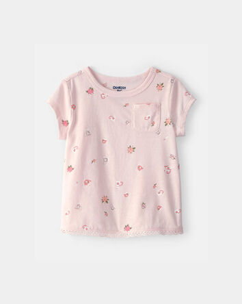 Baby Girl Floral Top - Pink, 