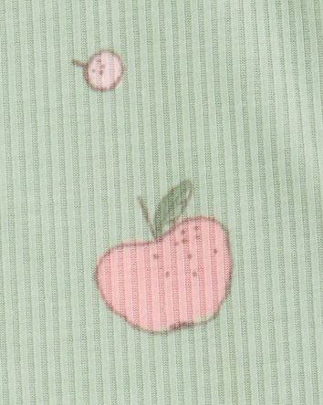 Toddler 2-Piece Fruit Loose Fit Pyjamas - Green, 