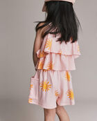 Tout-petit fille - Short ample avec poches &agrave; imprim&eacute; Rayon de soleil - Rose, image 5 sur 7 diapositives