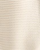 Tout-petit - Cardigan &agrave; point unique en tissu bio, image 3 sur 3 diapositives