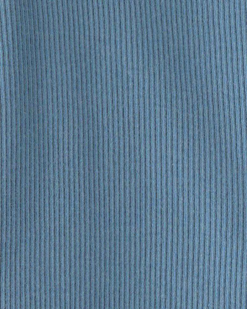 Baby Organic Cotton Rib Sleeper Pyjama, image 4 of 5 slides