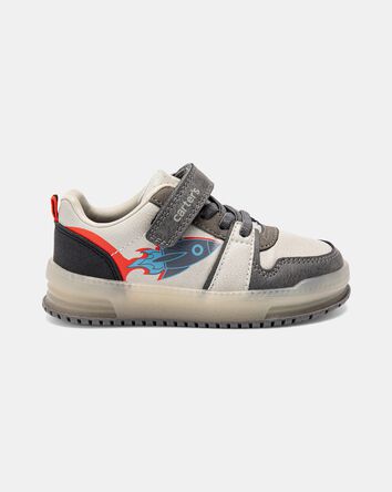 Toddler Boy Spaceship Solid Casual Shoes - White, 