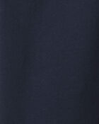 Boys Organic Cotton French Terry Cargo Pants, image 4 of 4 slides