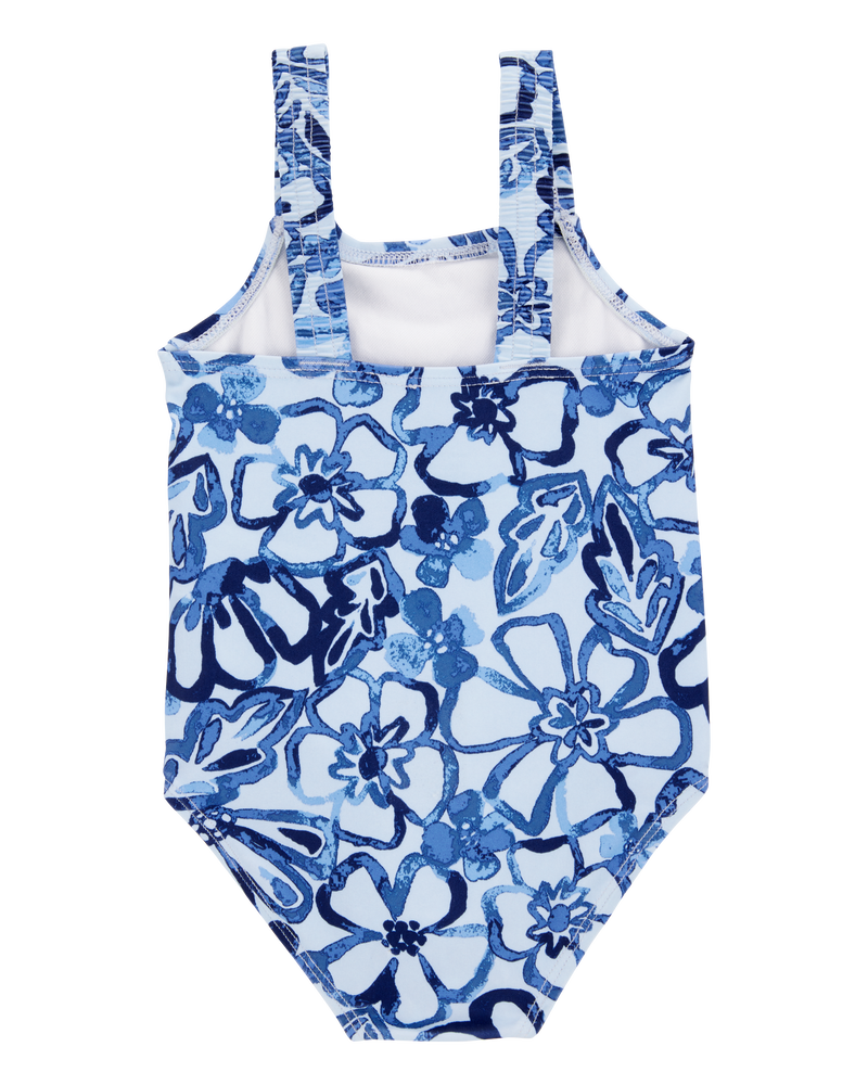 Bébé Maillot de bain 1 pièce à fleurs, image 3 sur 5 diapositives