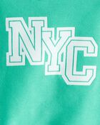 Baby Boy 3-Piece NYC Pullover Outfit Set - Green, image 4 of 7 slides