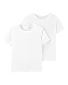 2-Pack Cotton Undershirts, image 1 of 2 slides