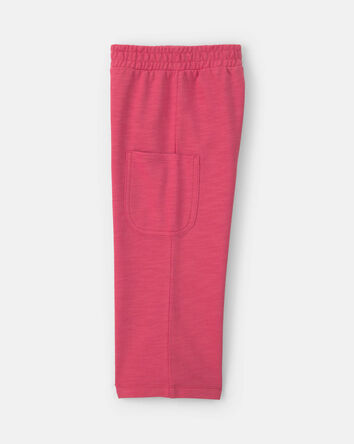 Toddler Girl 2-Piece Short-Sleeve Top & Pant Set &ndash; Pink, 